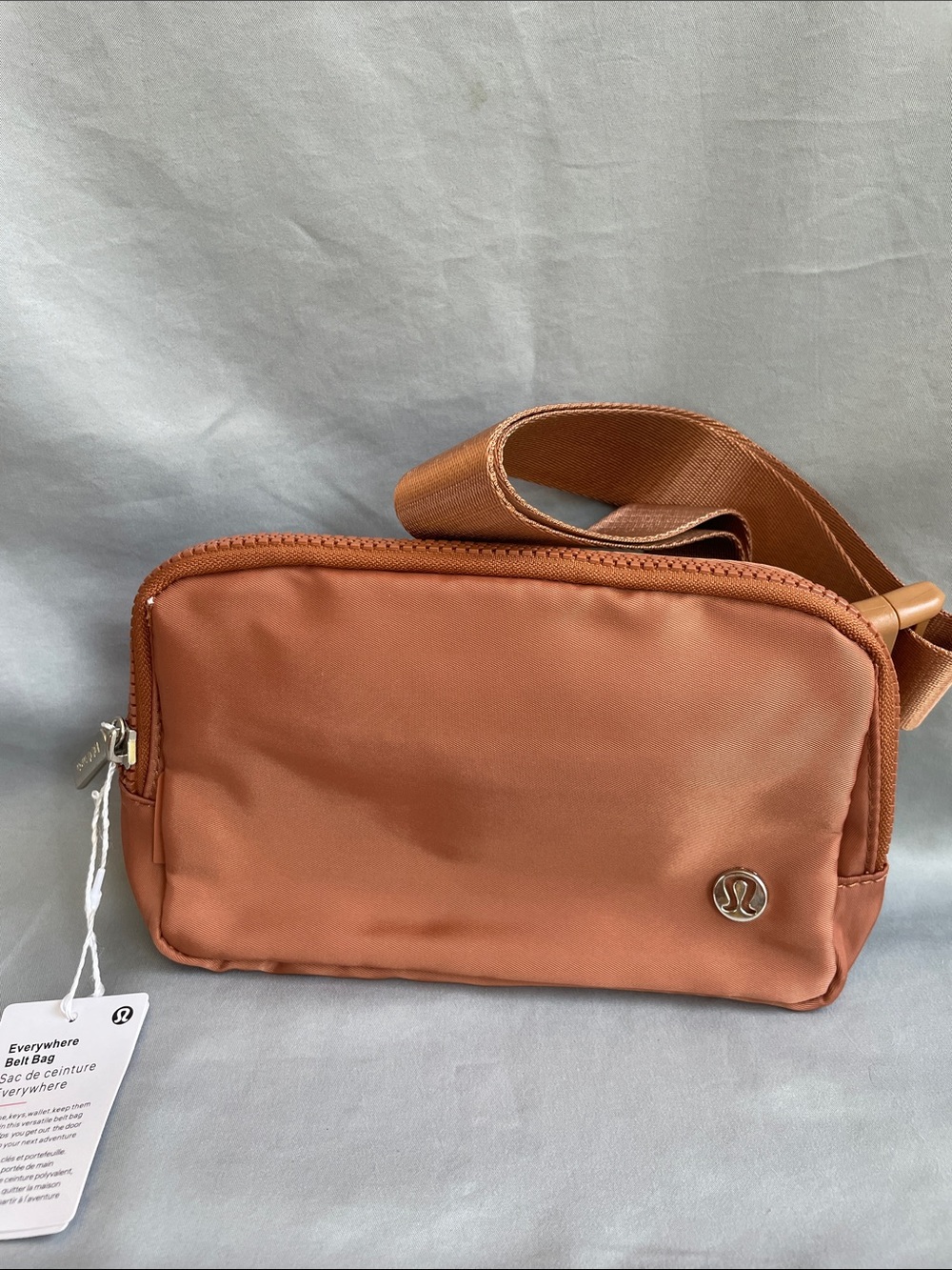 lululemon athletica brown/tan crossbody/belt Bag NEW 🆕
